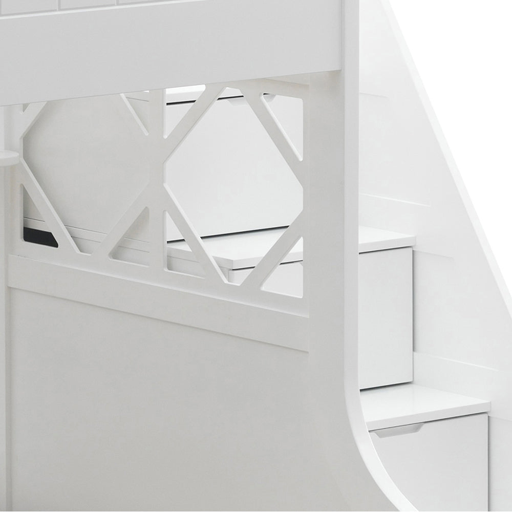 Meyer Twin/Full Bunk Bed W/Storage