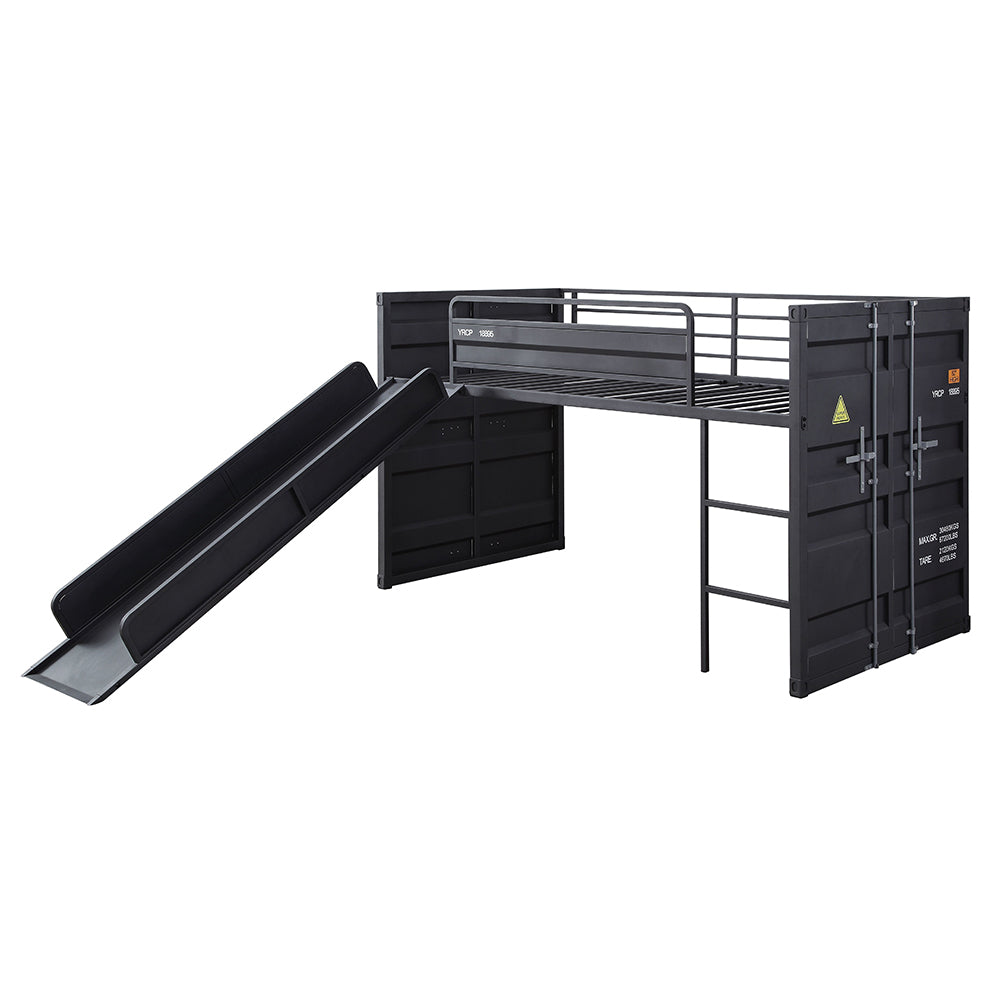 Cargo Twin Loft Bed W/Slide