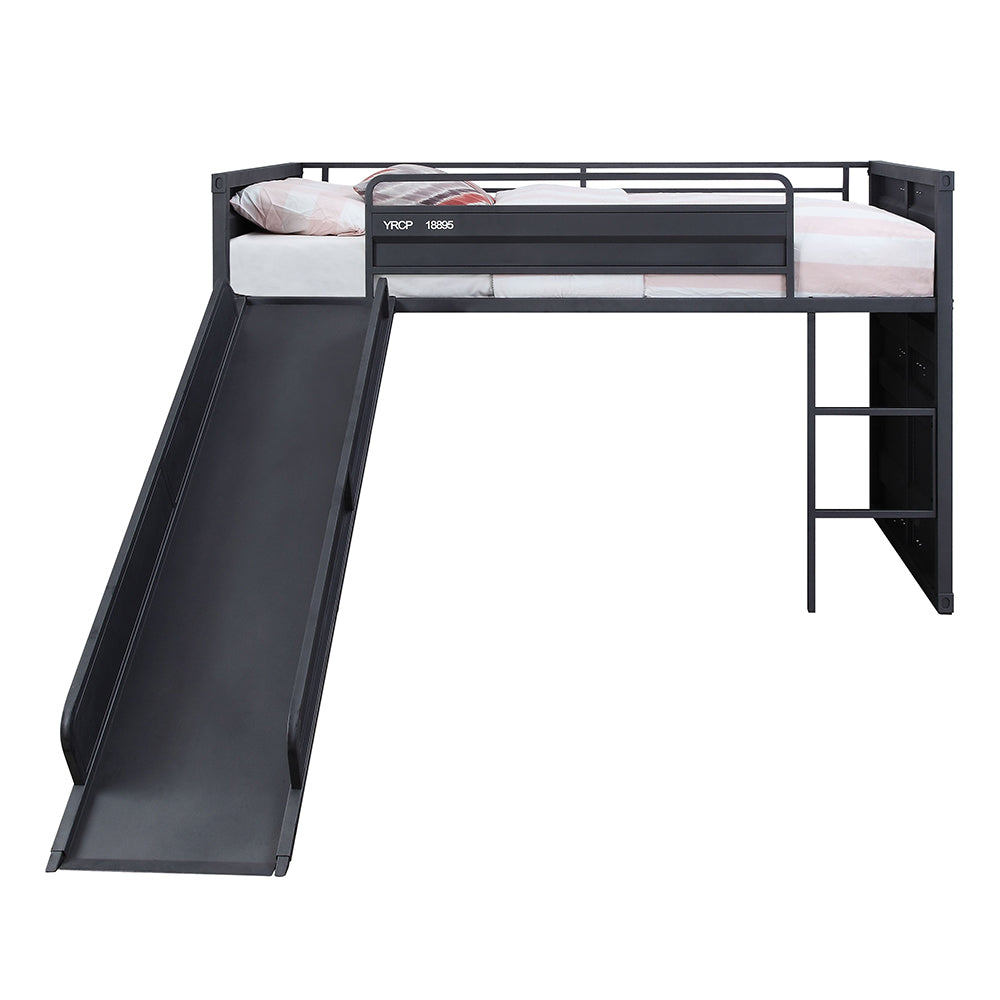 Cargo Twin Loft Bed W/Slide