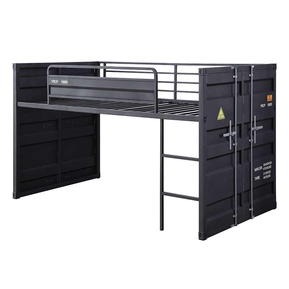 Cargo Twin Loft Bed W/Slide