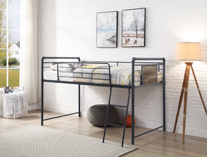 Cordelia Twin Loft Bed W/Slide