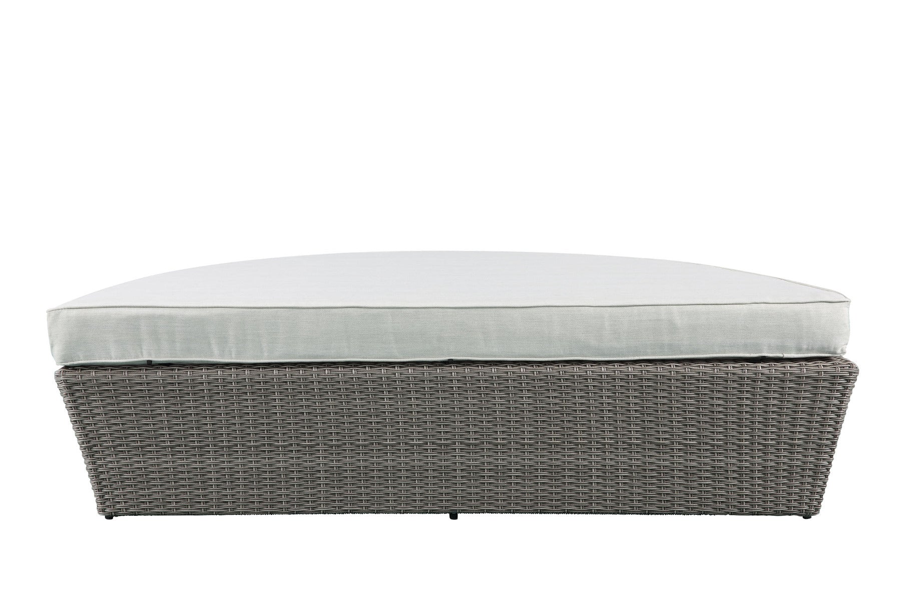 Salena Patio Canopy Sofa W/4 Pillows & Ottoman