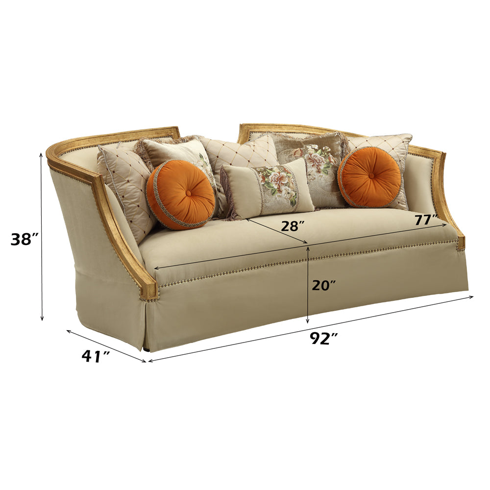 Daesha Sofa W/8 Pillows