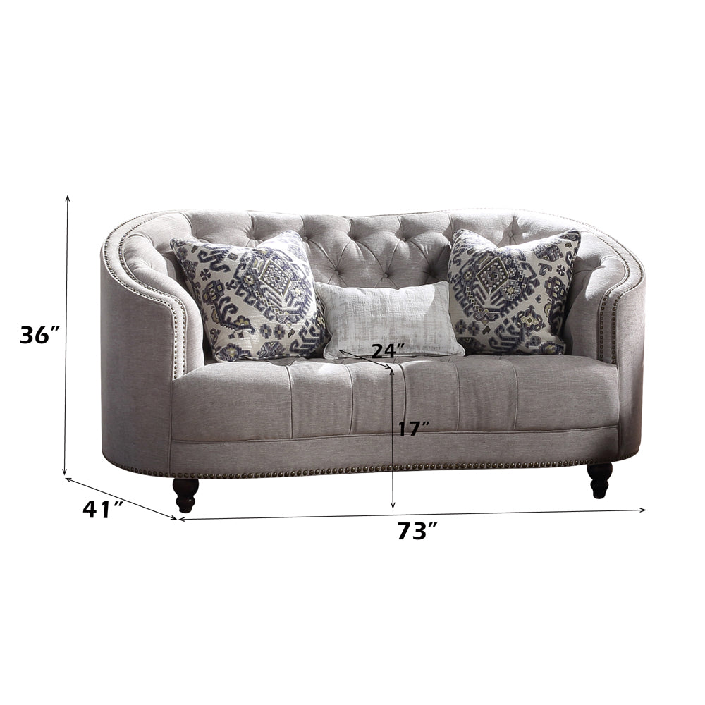 Saira Loveseat W/3 Pillows