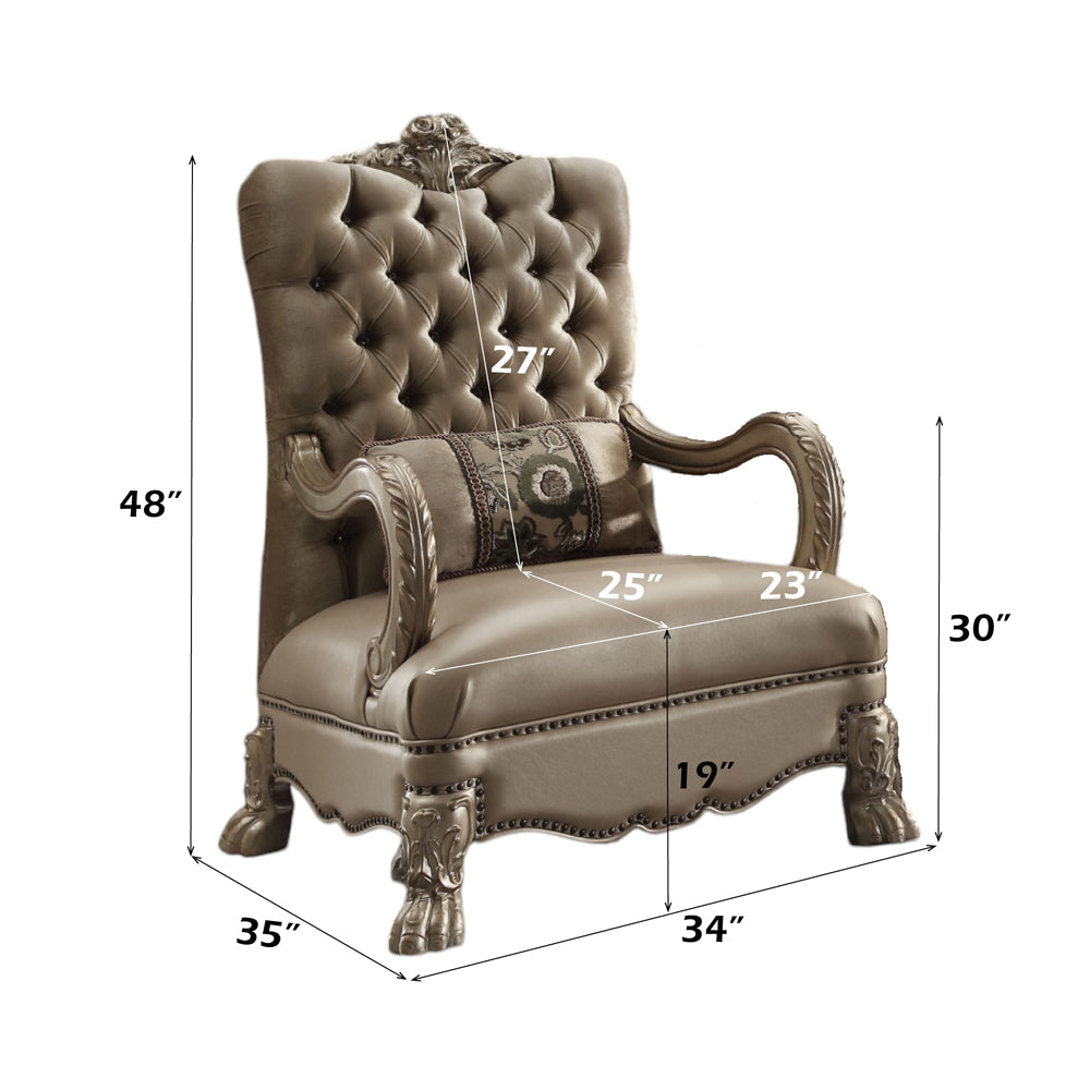 Dresden Chair W/Pillow