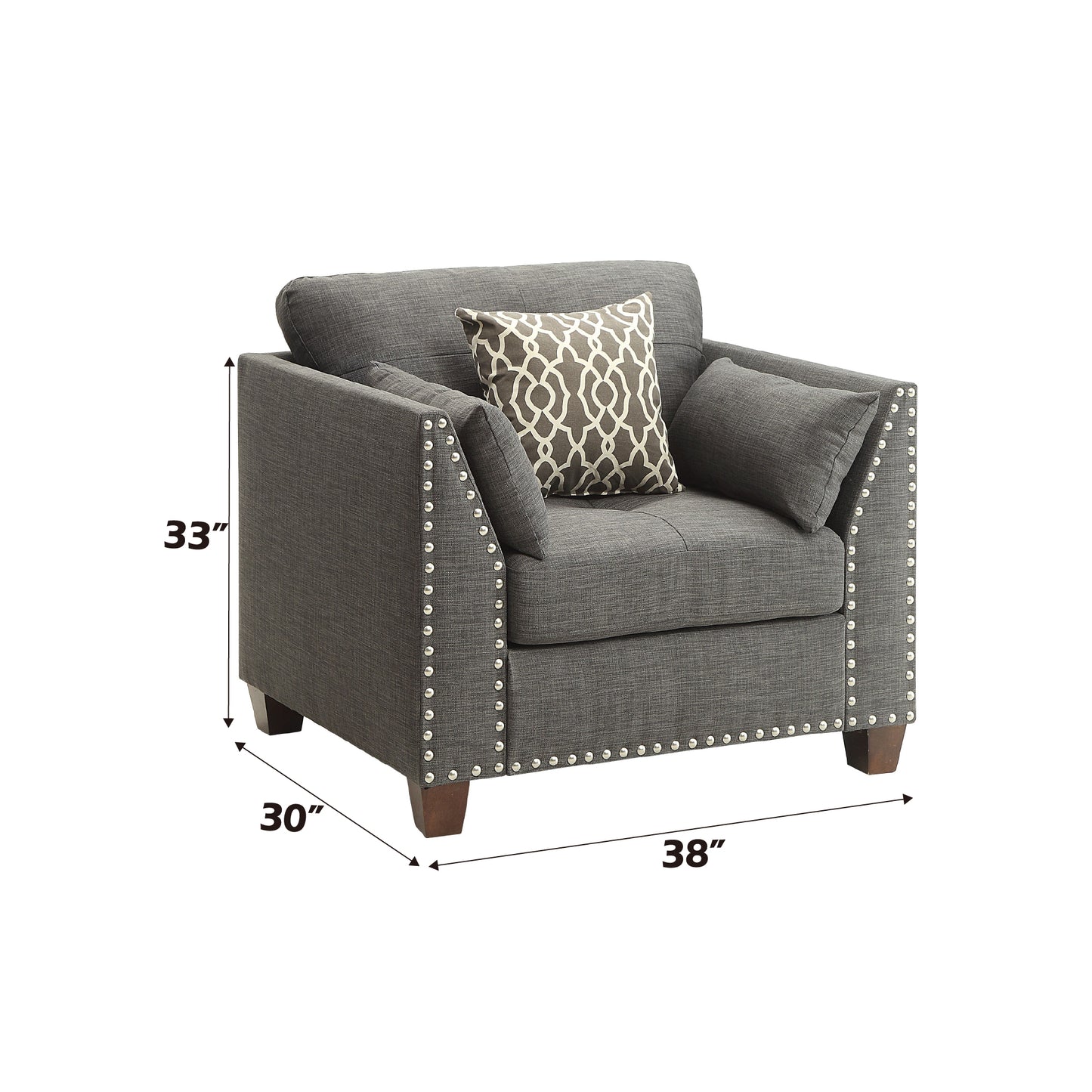 Laurissa Chair W/3 Pillows