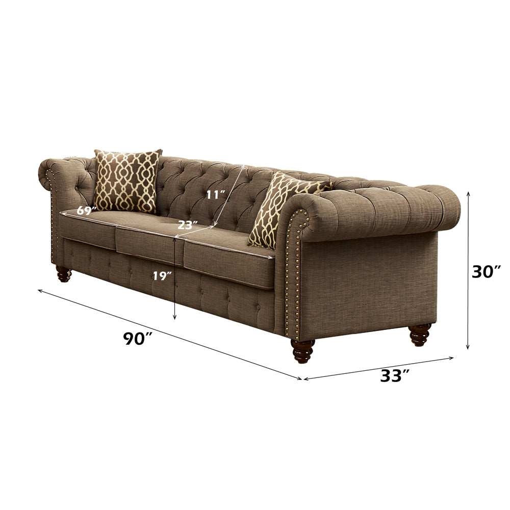Aurelia Sofa W/2 Pillows