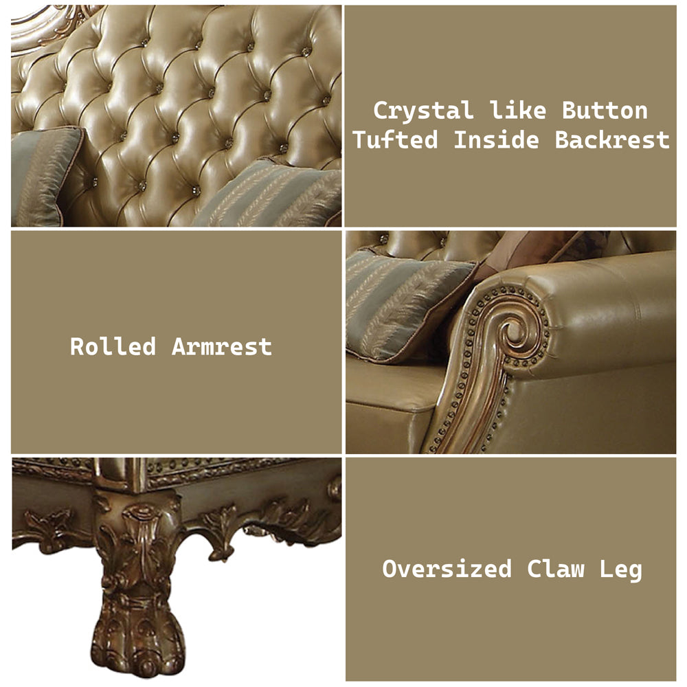 Dresden Sofa W/4 Pillows