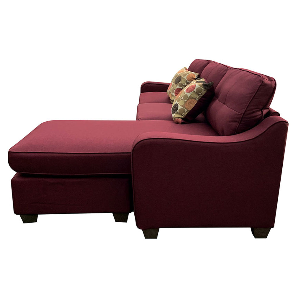 Cleavon II Reversible Sectional Sofa & Ottoman W/2 Pillows