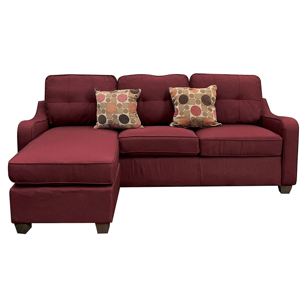 Cleavon II Reversible Sectional Sofa & Ottoman W/2 Pillows