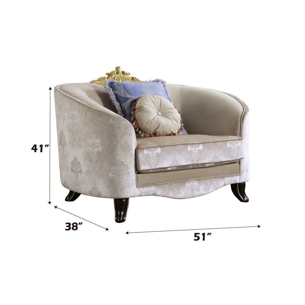 Sheridan Chair W/2 Pillows