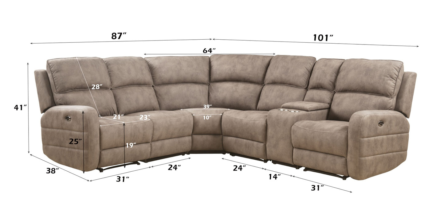 Olwen Power Motion Sectional Sofa