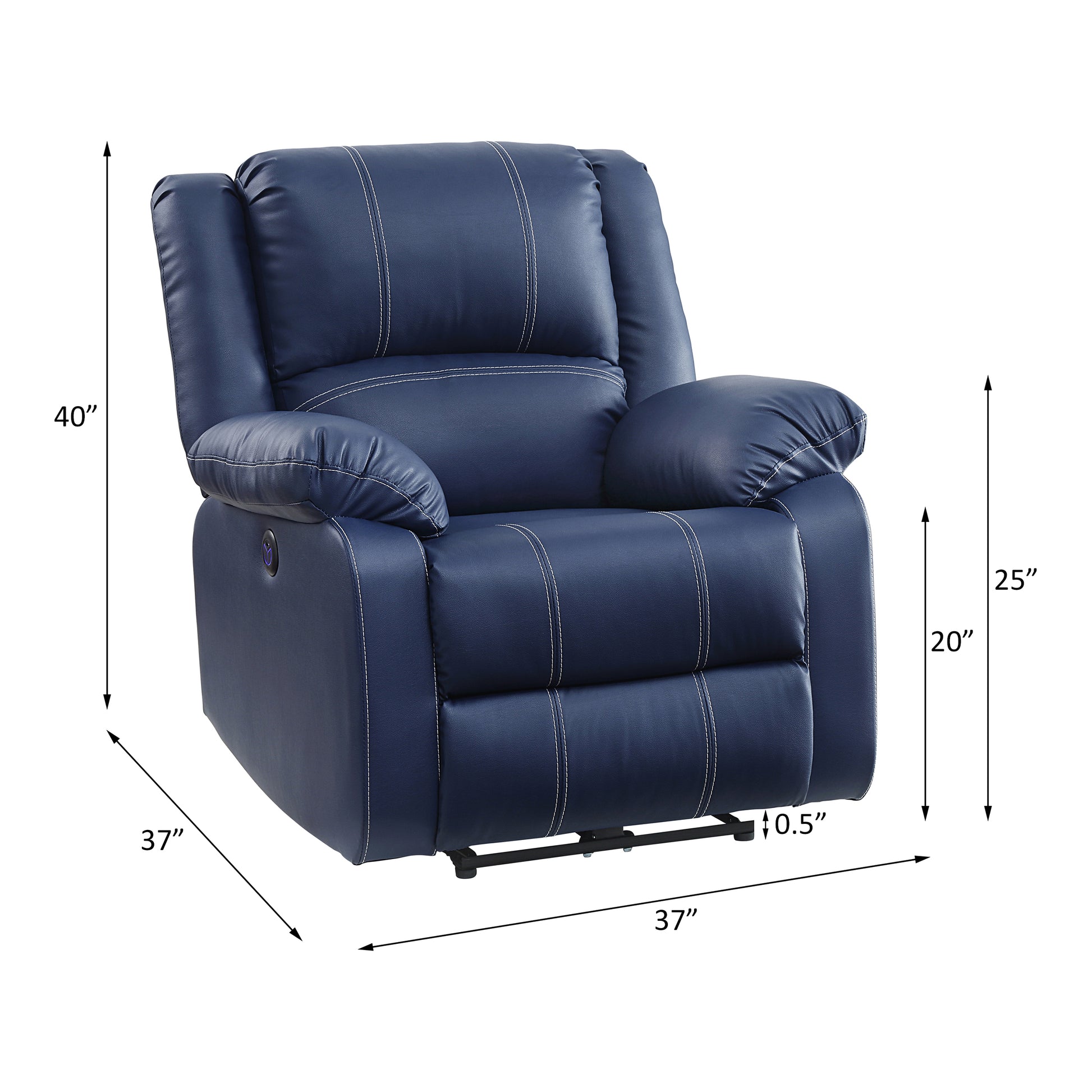 Zuriel Power Motion Recliner W/USB
