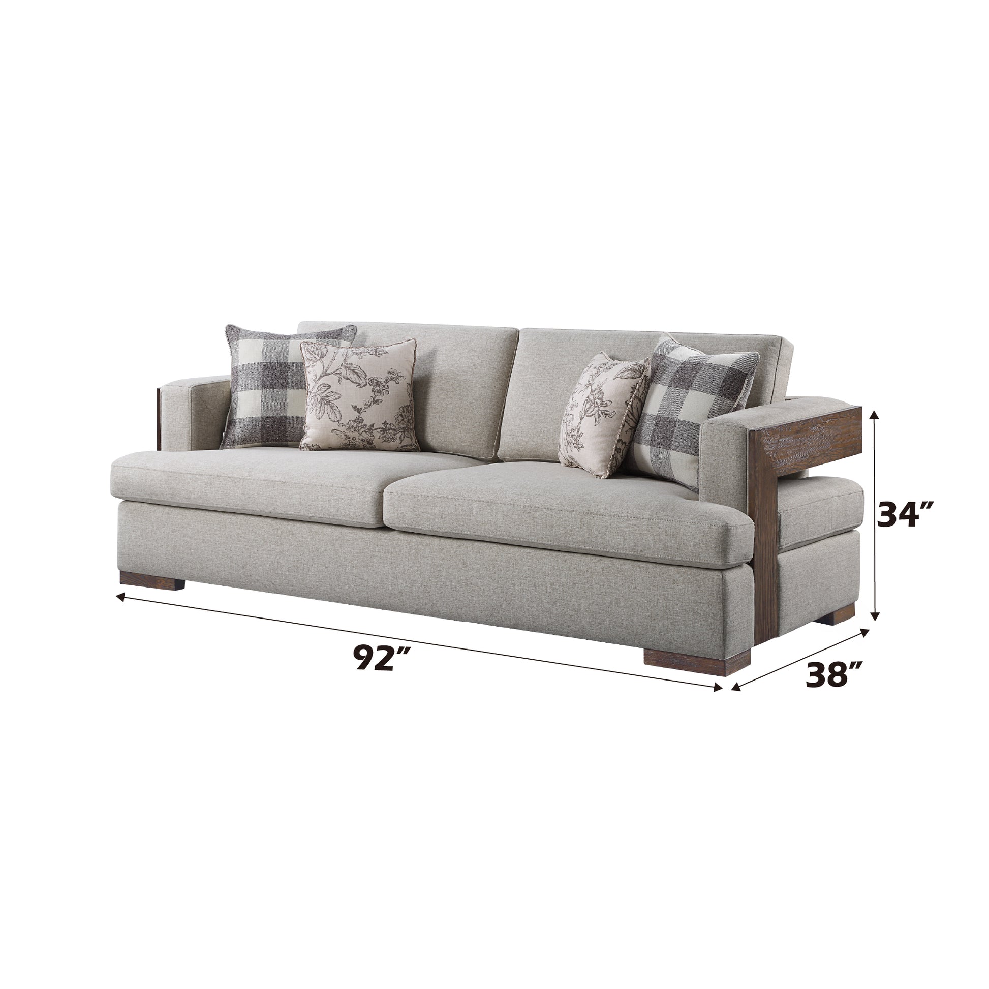Niamey Sofa W/4 Pillows