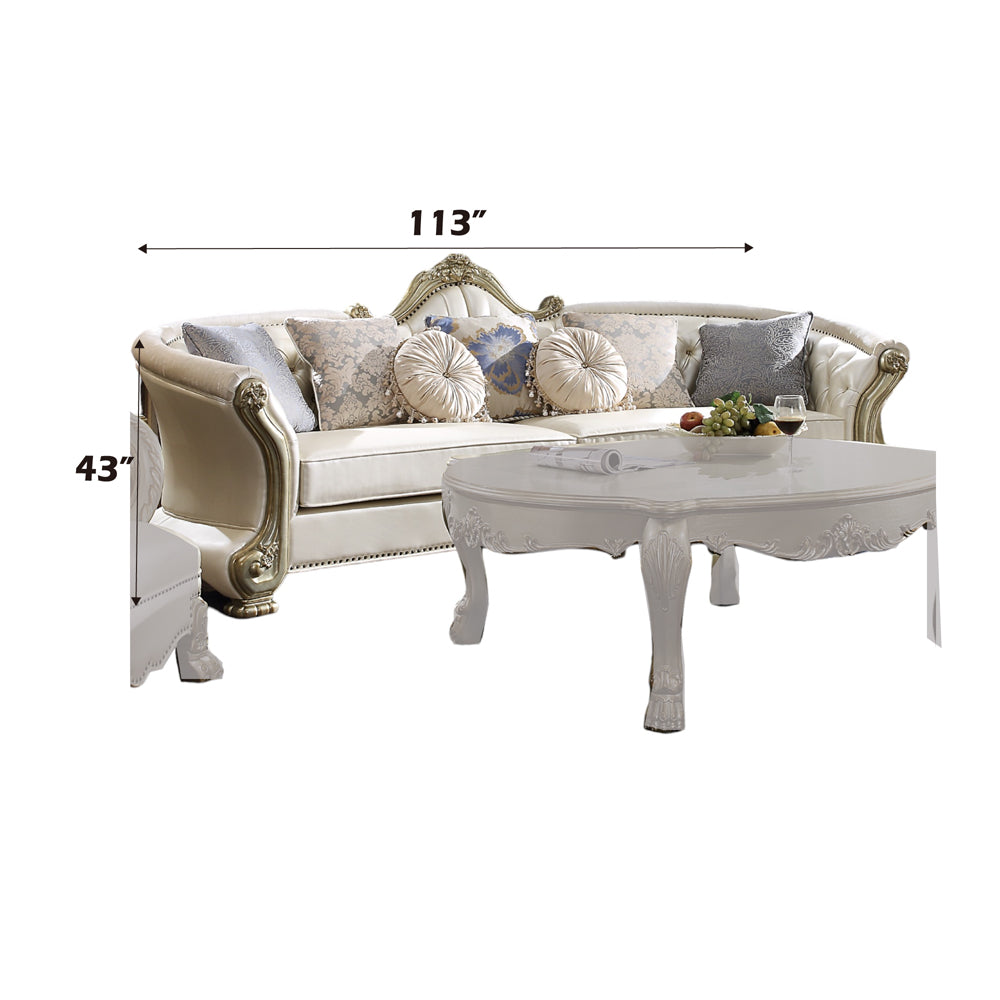 Dresden II Sofa W/7 Pillows