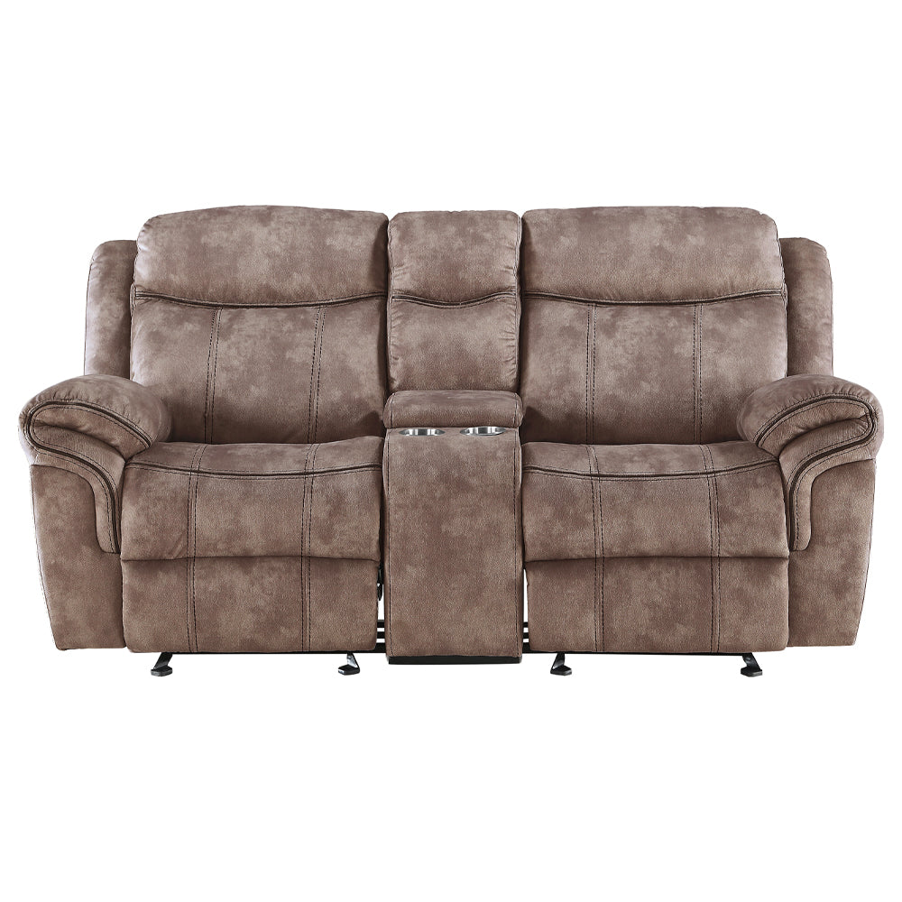 Zubaida Motion Loveseat & Console W/USB