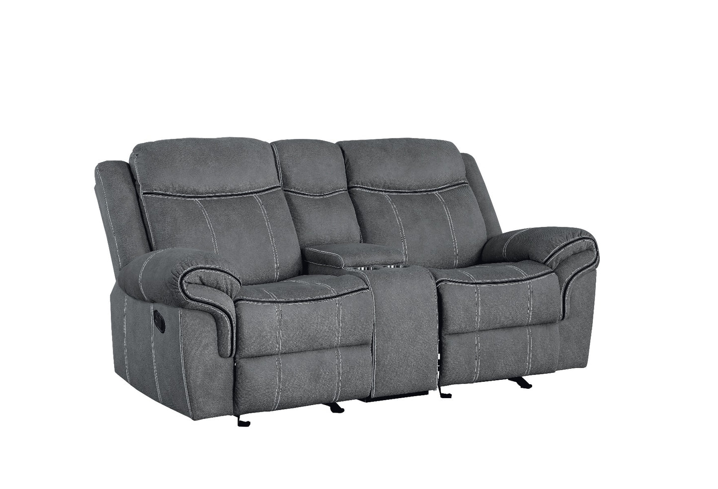 Zubaida Motion Loveseat & Console W/USB