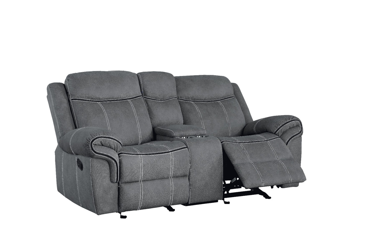 Zubaida Motion Loveseat & Console W/USB