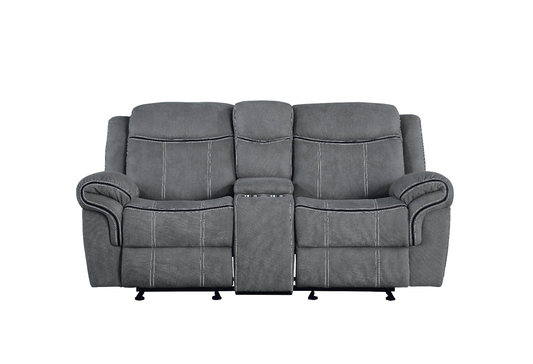 Zubaida Motion Loveseat & Console W/USB