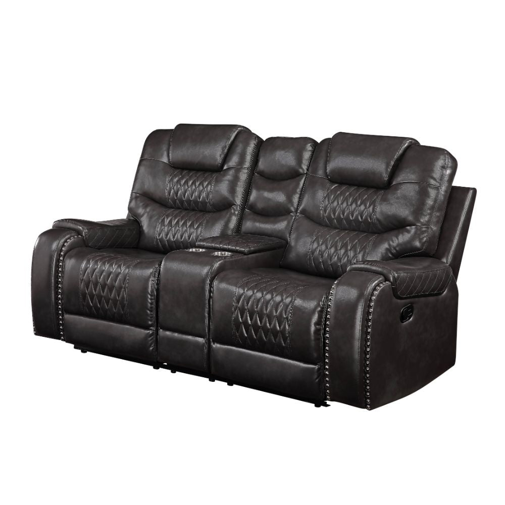 Braylon Motion Loveseat W/Console