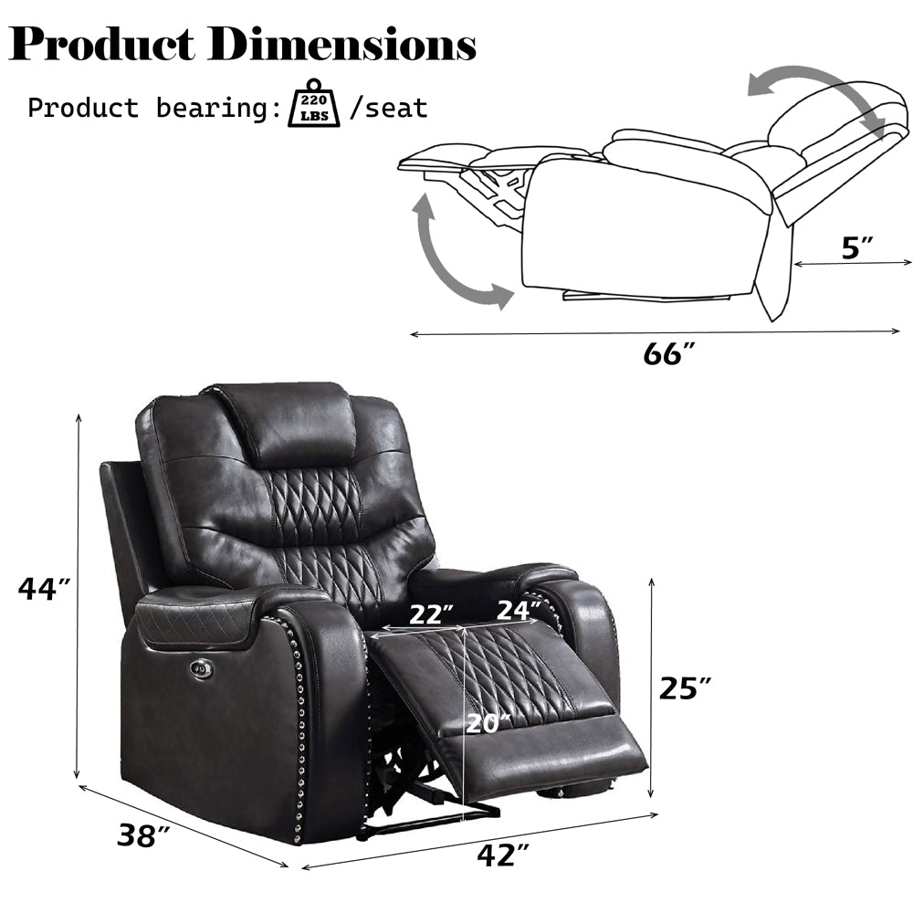 Braylon Power Motion Recliner