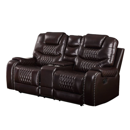Braylon Motion Loveseat W/Console
