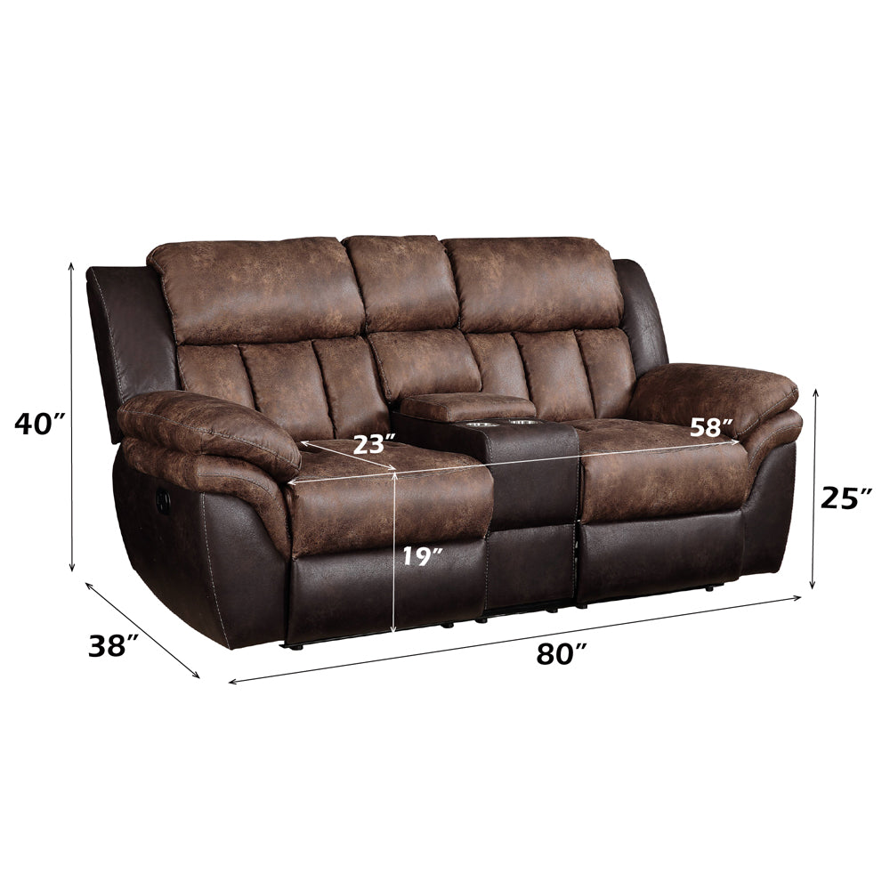 Jaylen Motion Loveseat W/Console