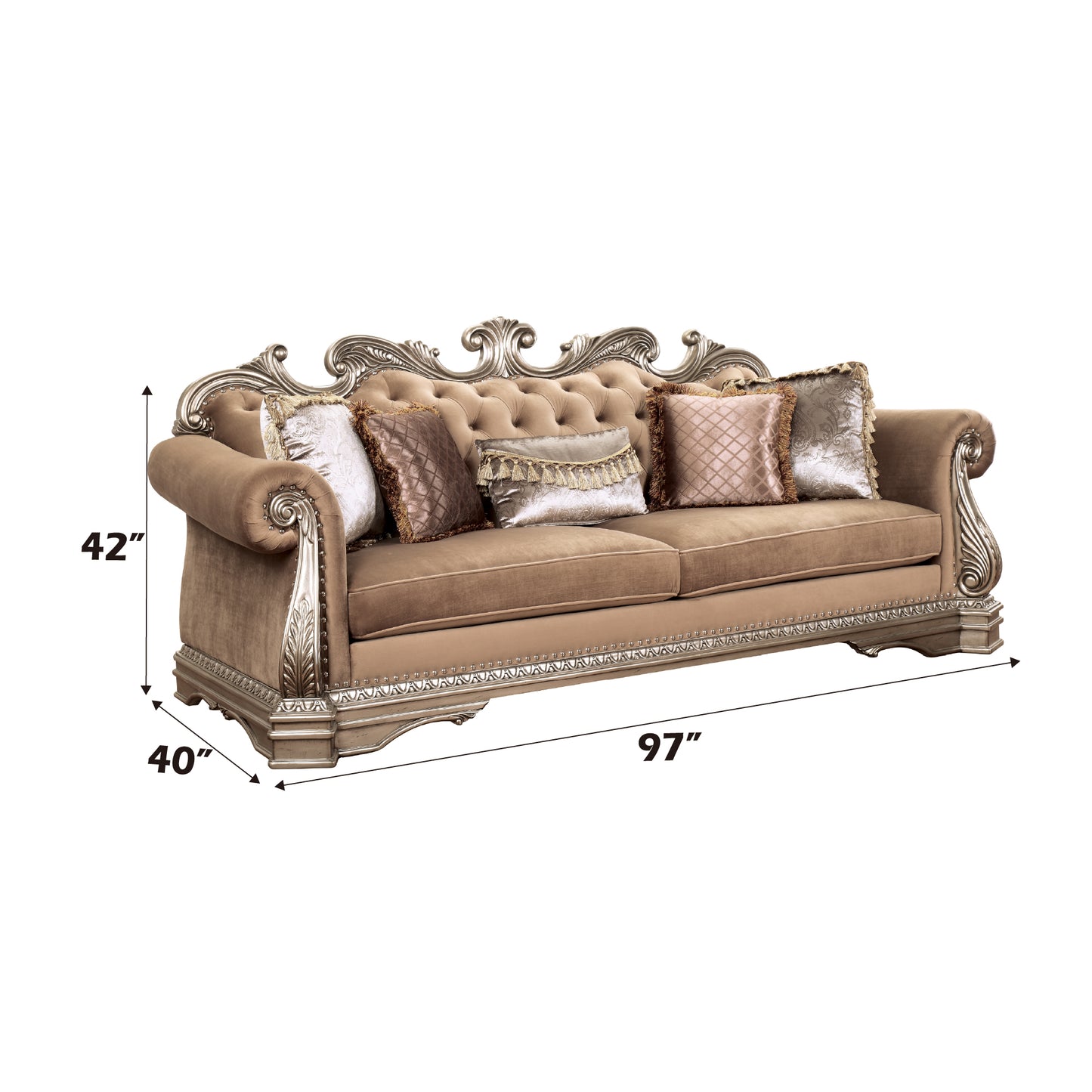 Northville Sofa W/5 Pillows