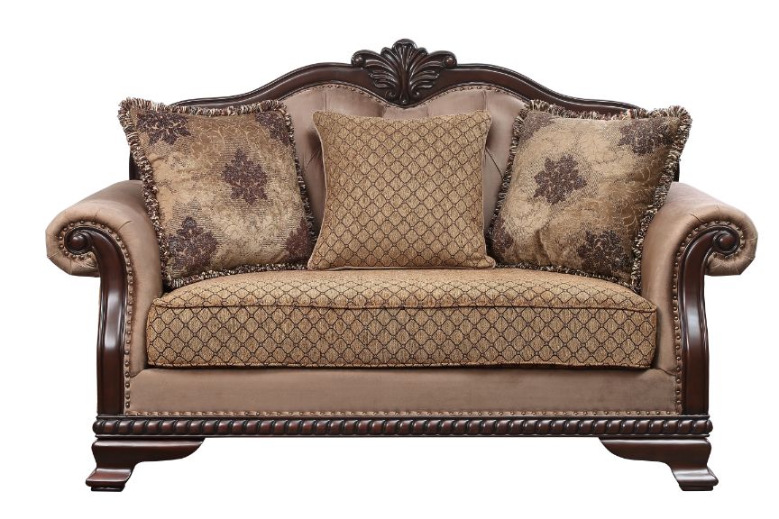 Chateau De Ville Loveseat W/3 Pillows(Same Lv01589)
