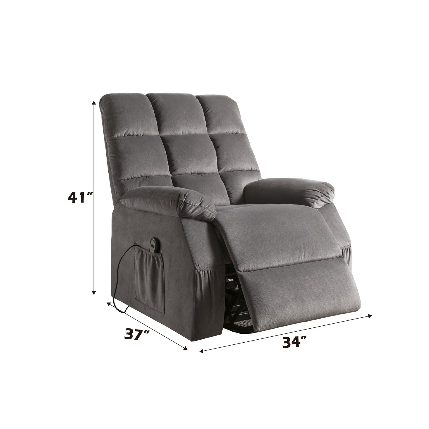 Ipompea Recliner W/Power Lift & Massage