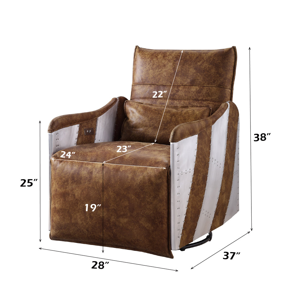 Qalurne Power Motion Recliner W/Swivel