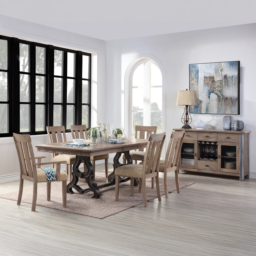 Nathaniel Arm Chair (Set-2)