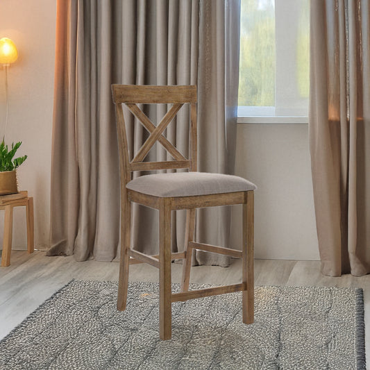 Martha II Counter Height Chair (Set-2)