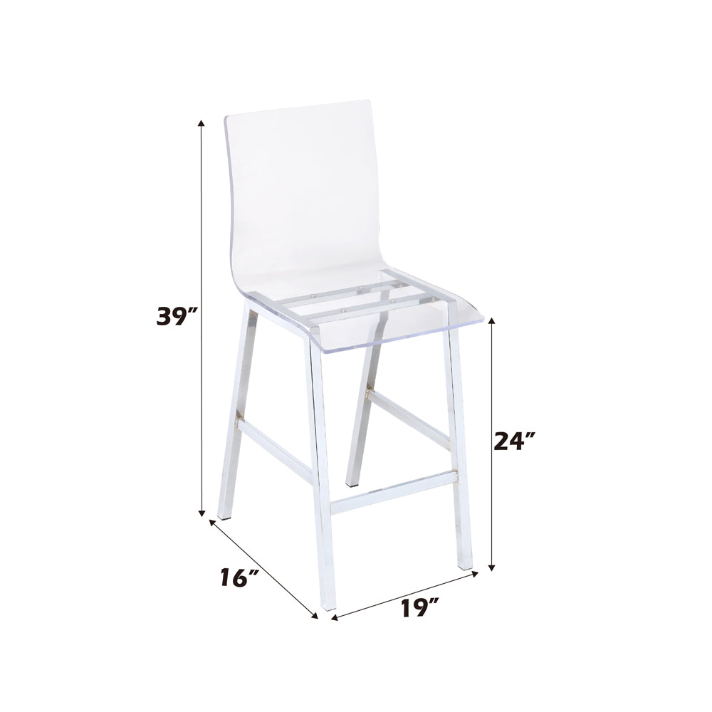 Nadie Counter Height Chair (Set-2)