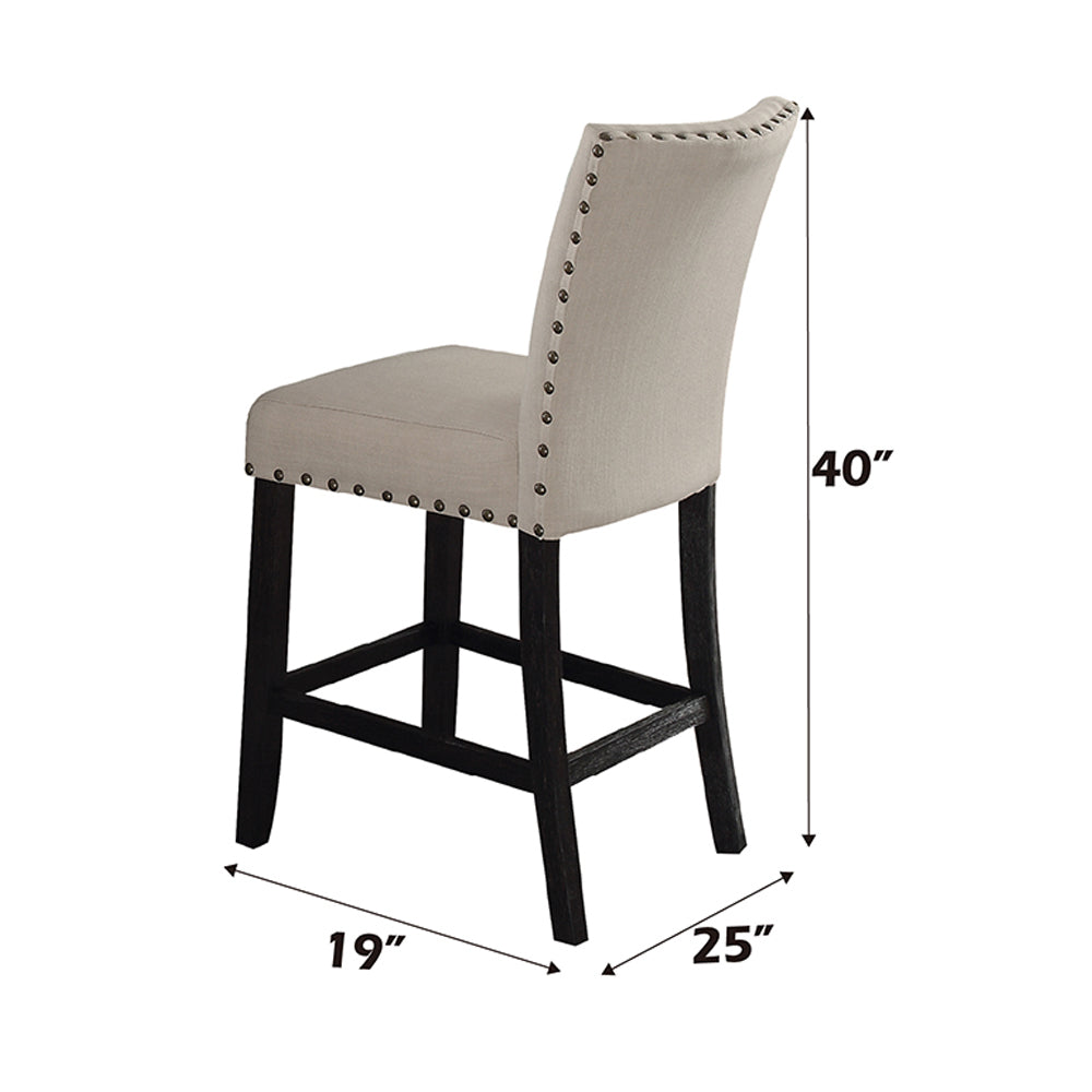 Nolan Counter Height Chair (Set-2)
