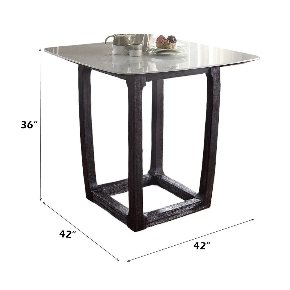 Razo Counter Height Table W/Marble Top