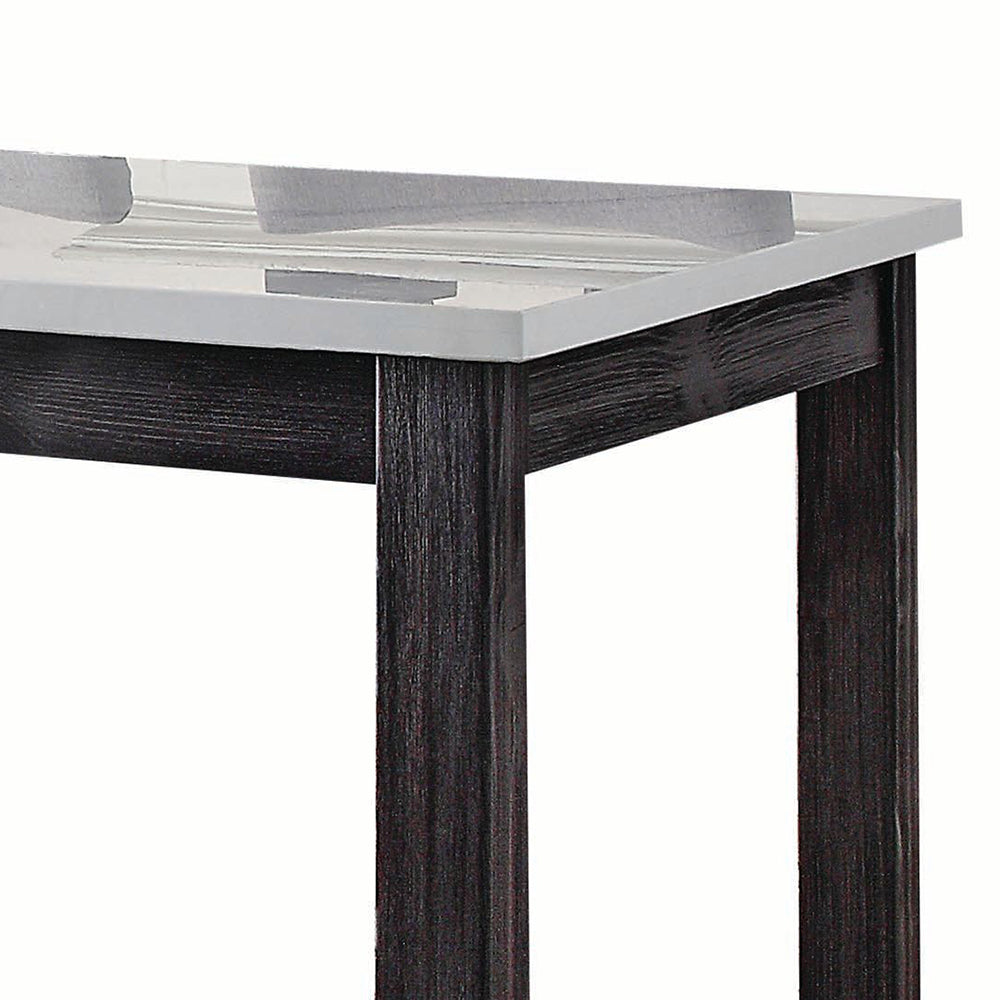 Yelena Counter Height Table W/Marble Top