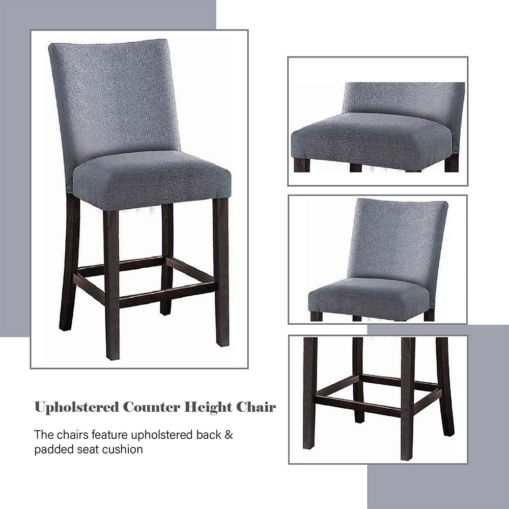 Yelena Counter Height Chair (Set-2)