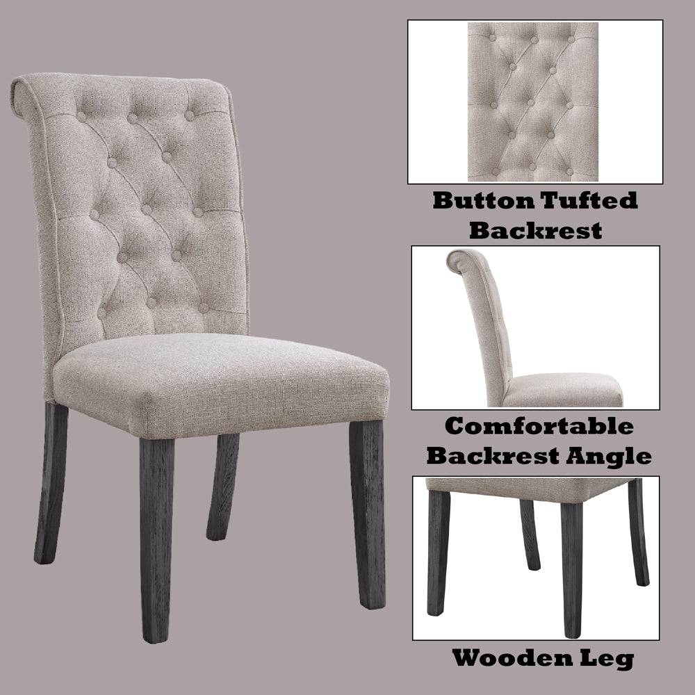 Yabeina Side Chair (Set-2)