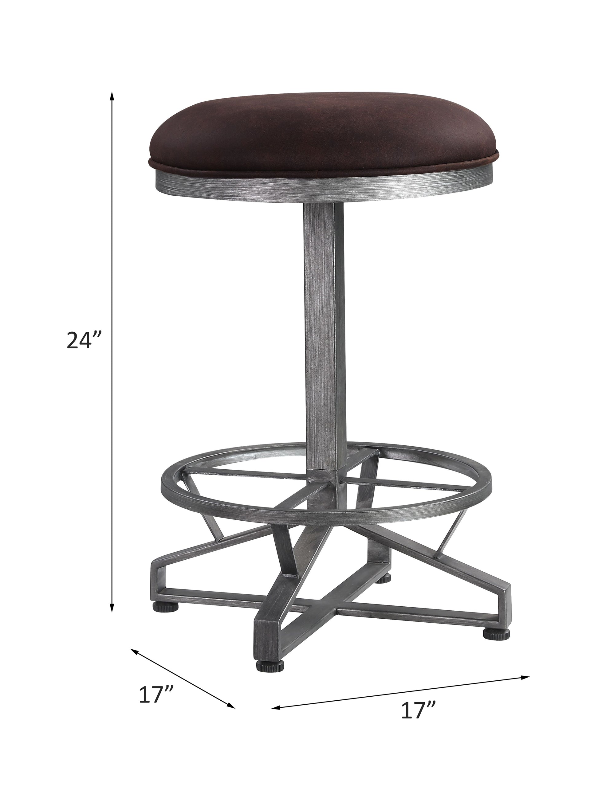 Evangeline Counter Height Stool (Set-2)