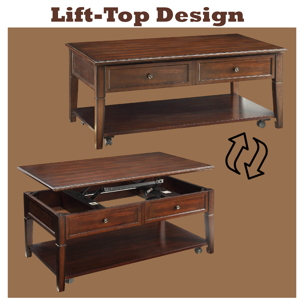 Malachi Coffee Table W/Lift Top