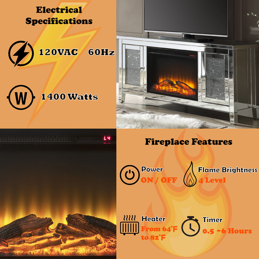 Noralie Tv Stand W/Fireplace