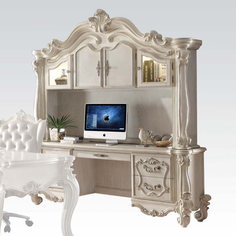 Versailles Executive Computer Desk W/Hutch