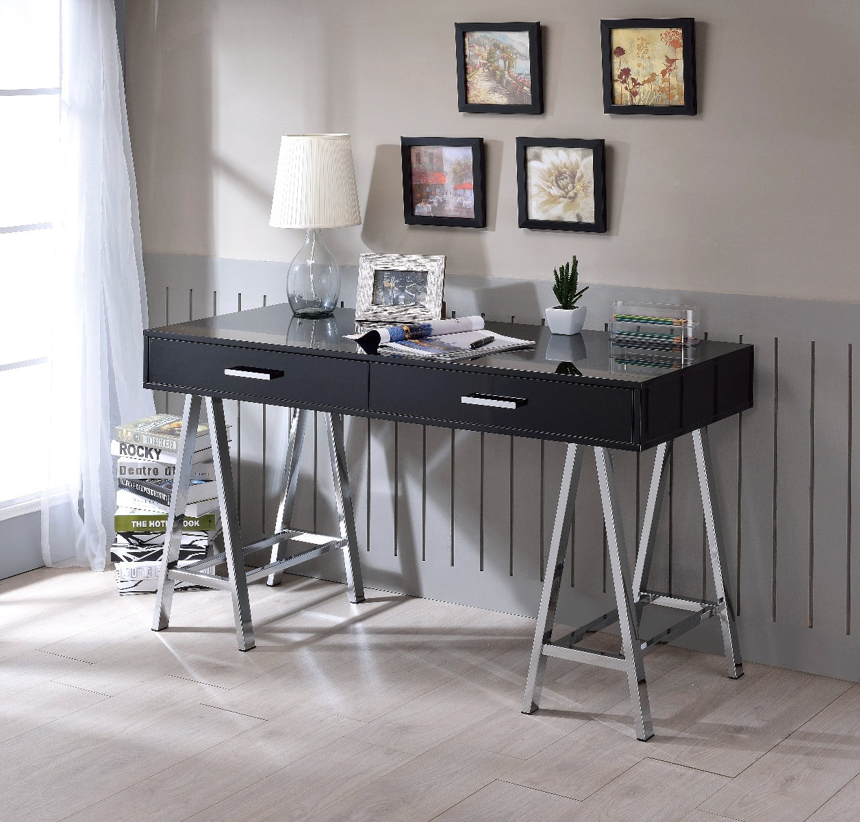 Coleen Writing Desk W/USB