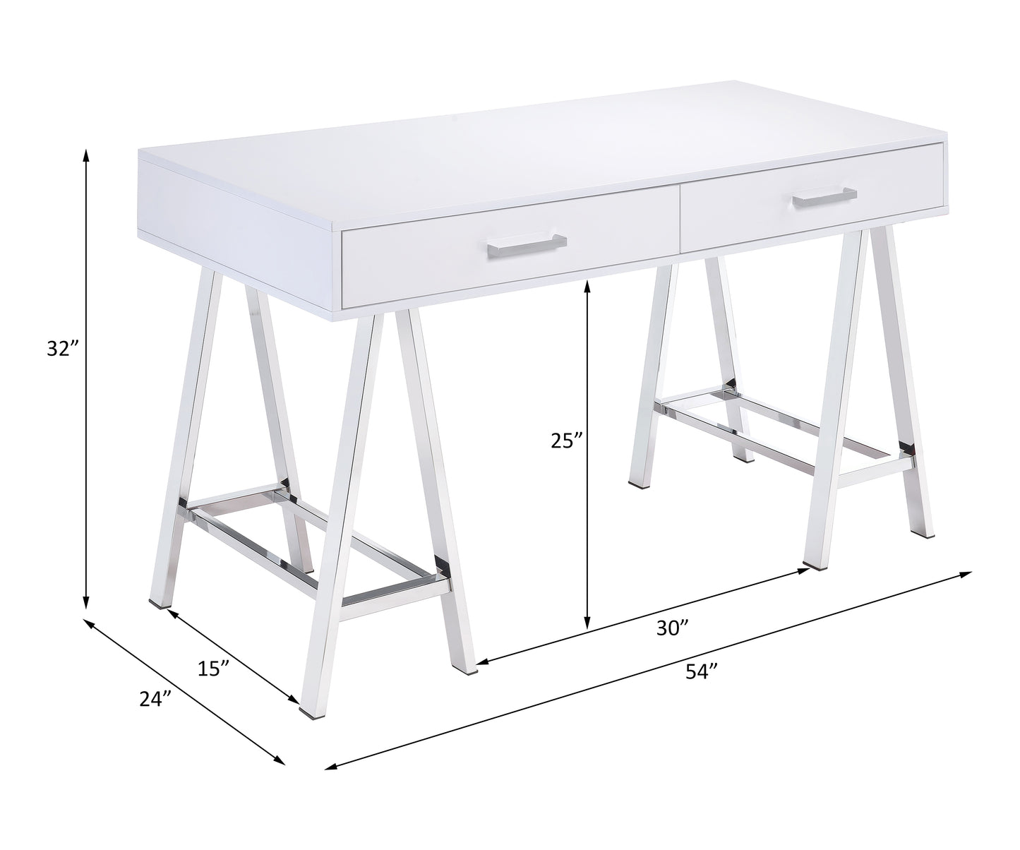 Coleen Writing Desk W/USB