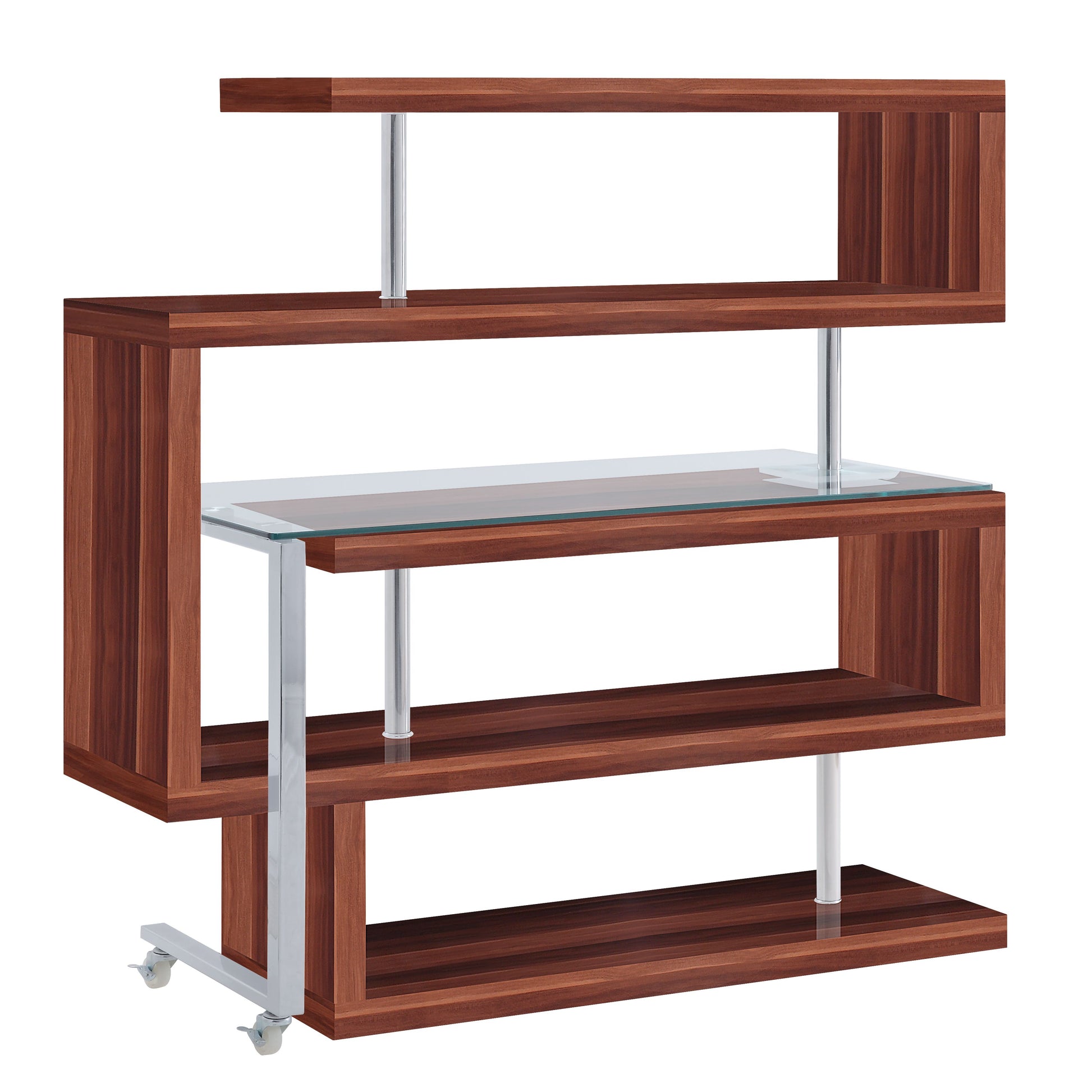 Buck II Writing Desk W/Bookshelf
