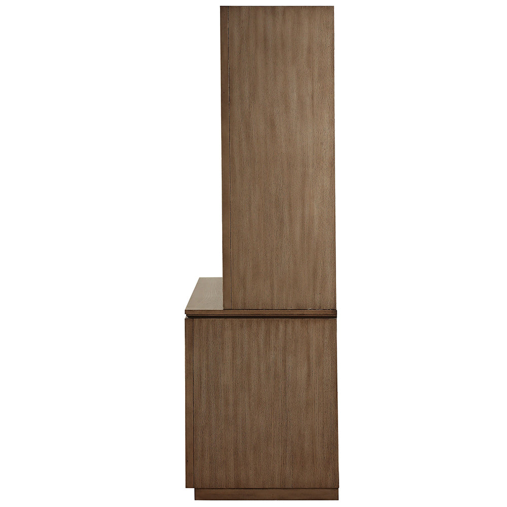 Orianne Executive Computer Desk W/Hutch