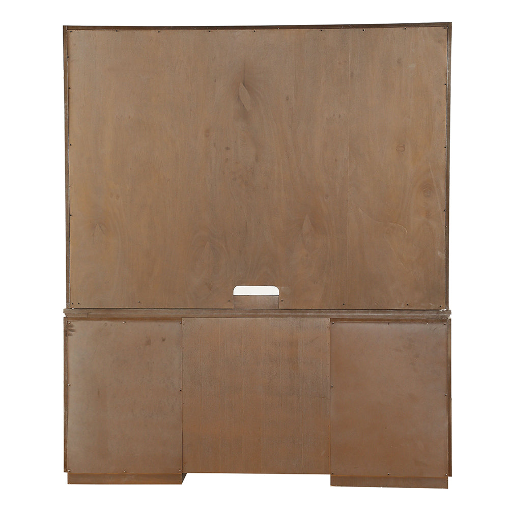 Orianne Executive Computer Desk W/Hutch