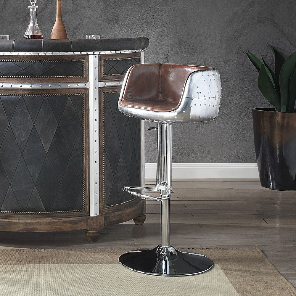 Brancaster Adjustable Stool W/Swivel