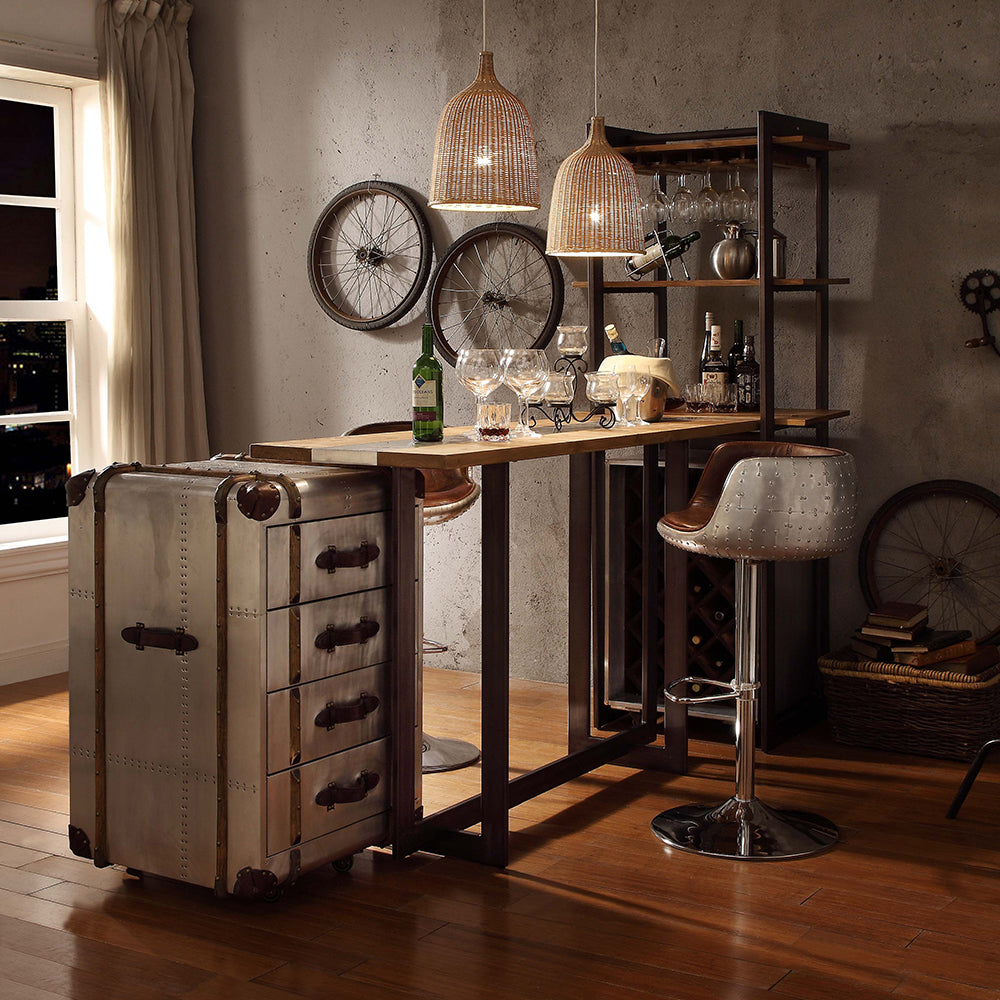 Brancaster Adjustable Stool W/Swivel